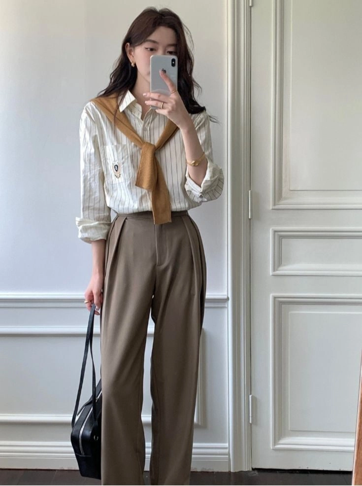 áo sơ mi phối với gì