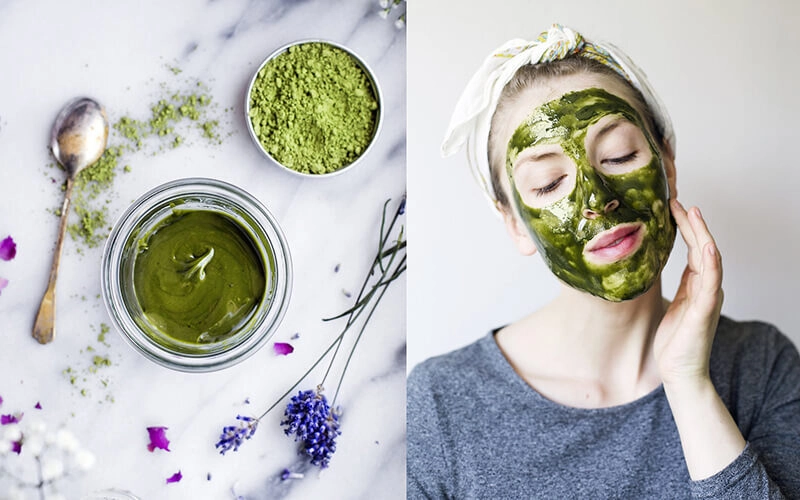 công dụng của trà xanh trong việc chăm sóc làn da