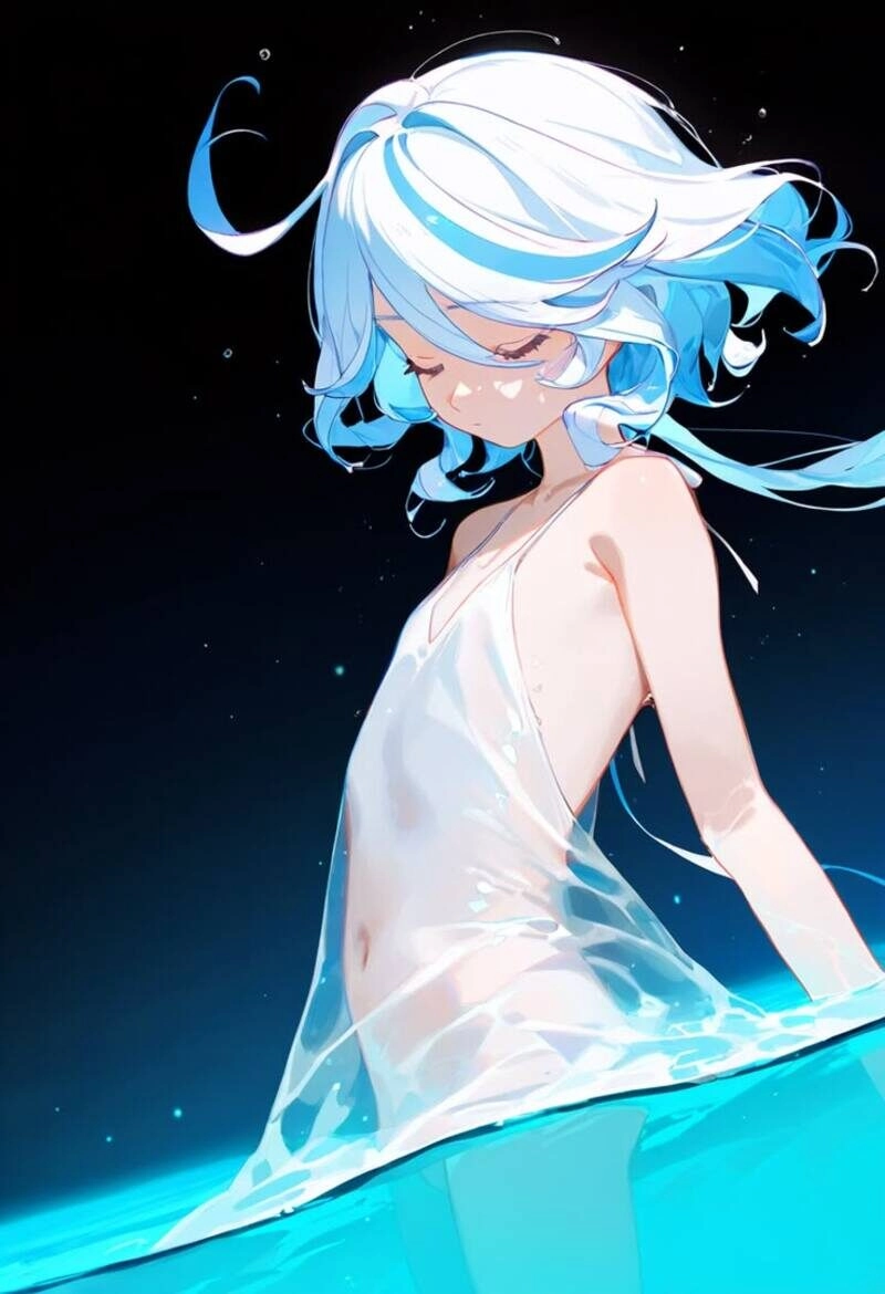 ảnh anime nữ mặc đồ bơi