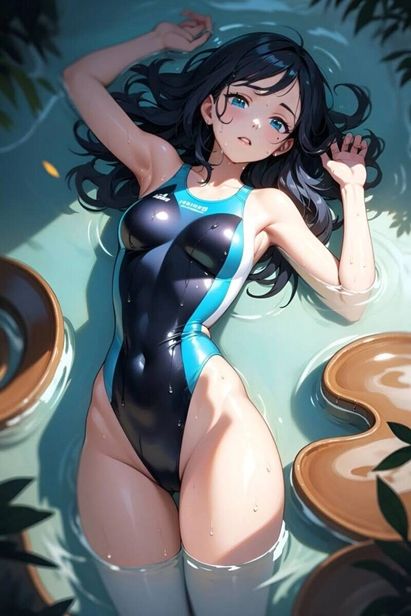 ảnh anime nữ mặc đồ bơi