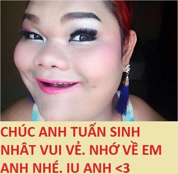 Top 99+ ảnh chế chúc mừng sinh nhật gái đẹp lầy lội, bá đạo