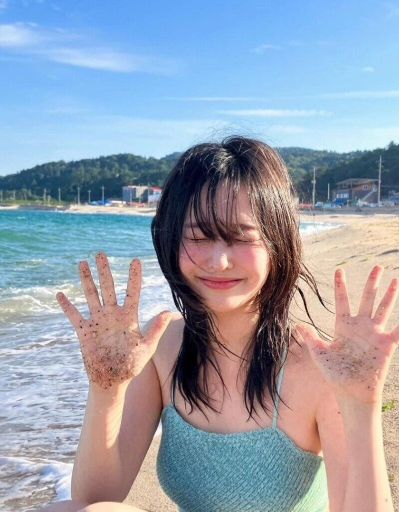 ảnh gái đi biển