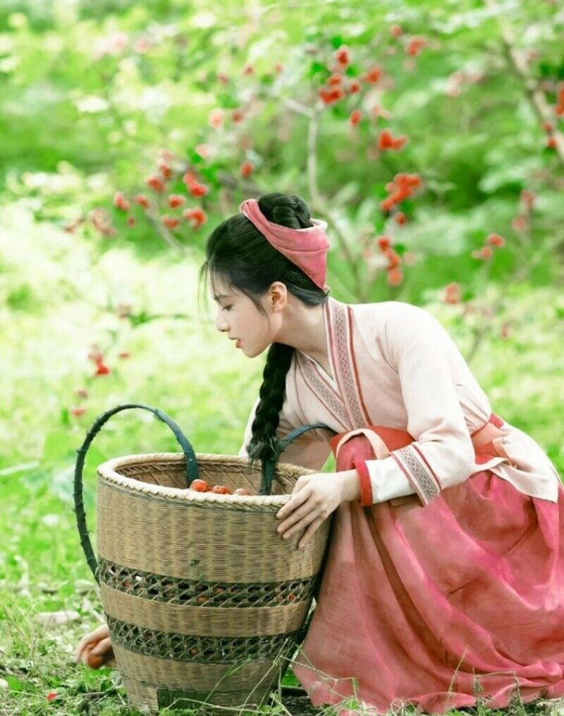 ảnh gái quê giản dị