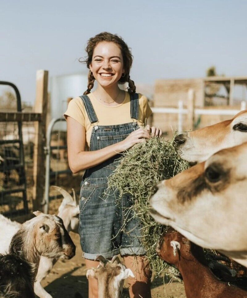 ảnh gái quê giản dị