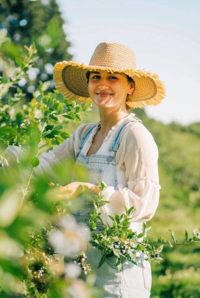 ảnh gái quê giản dị