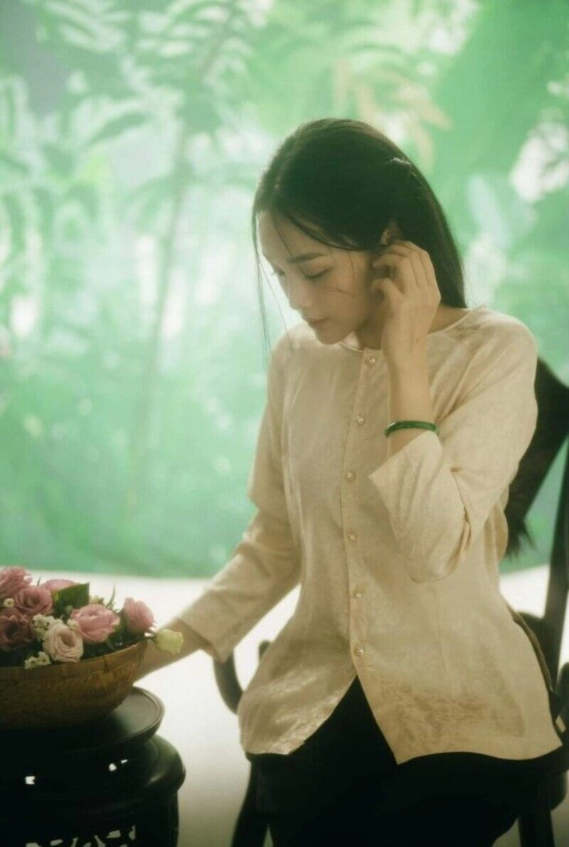 ảnh gái quê giản dị