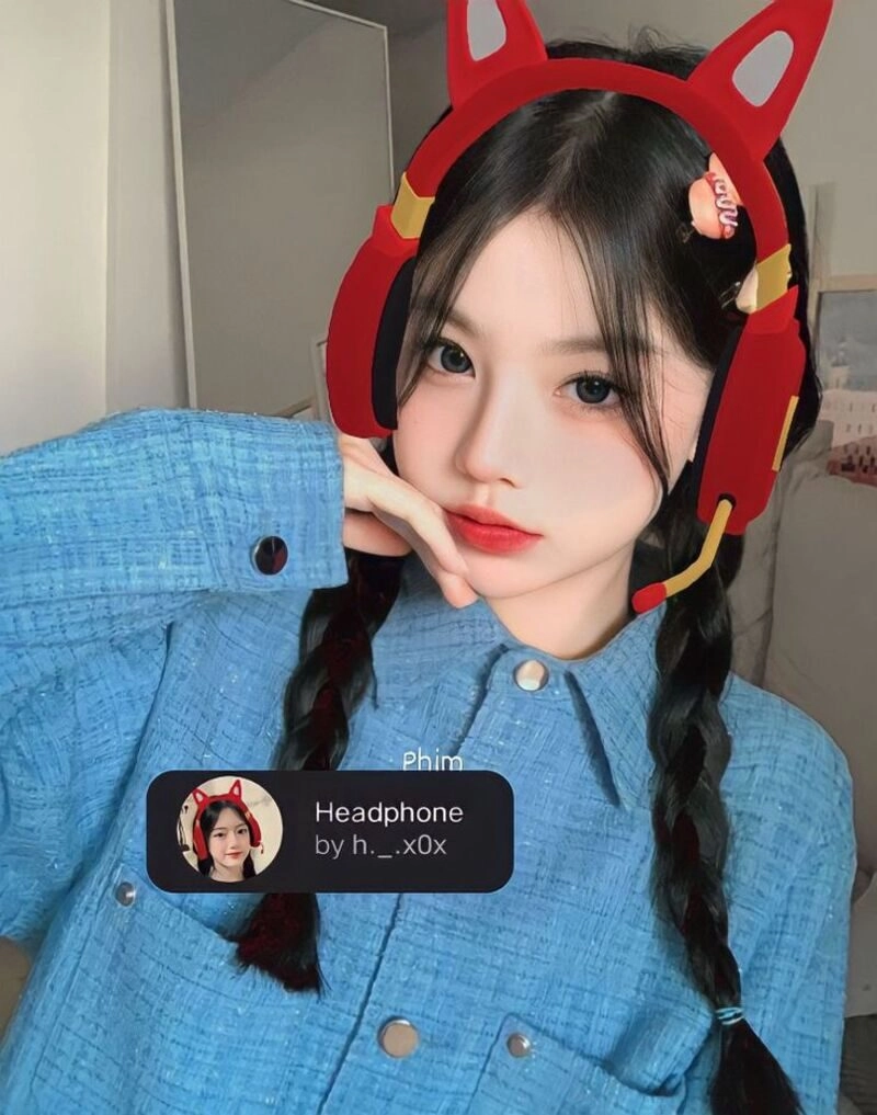 ảnh gái xinh filter