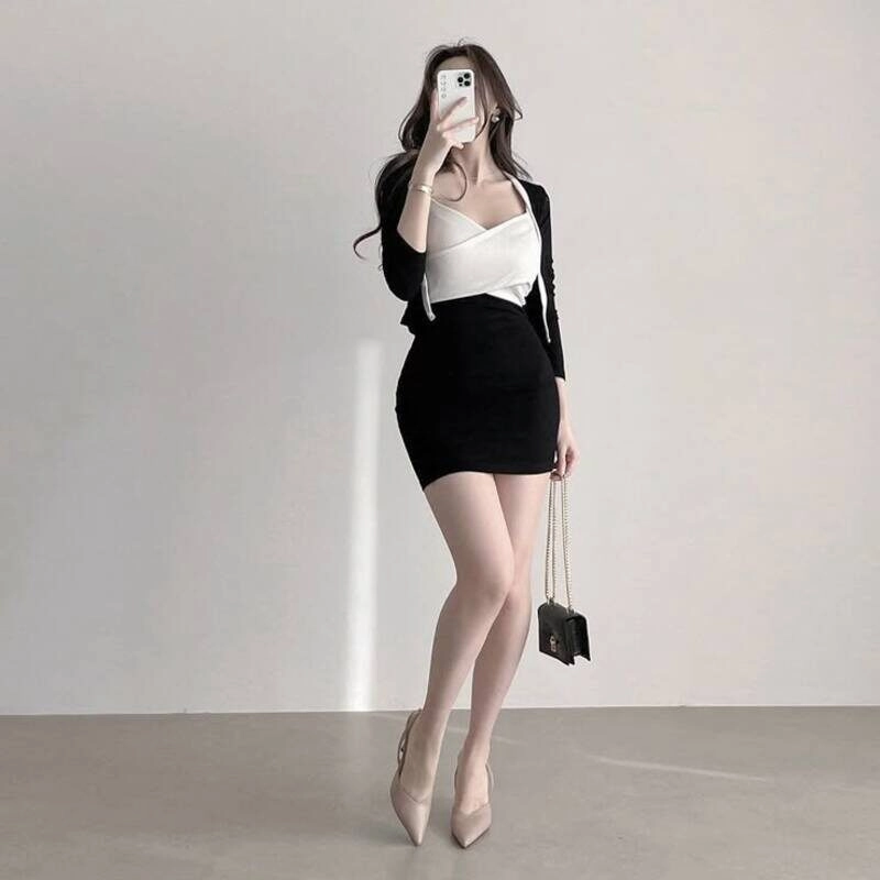 955+ ảnh gái xinh mặc váy đen quyến rũ và sang trọng