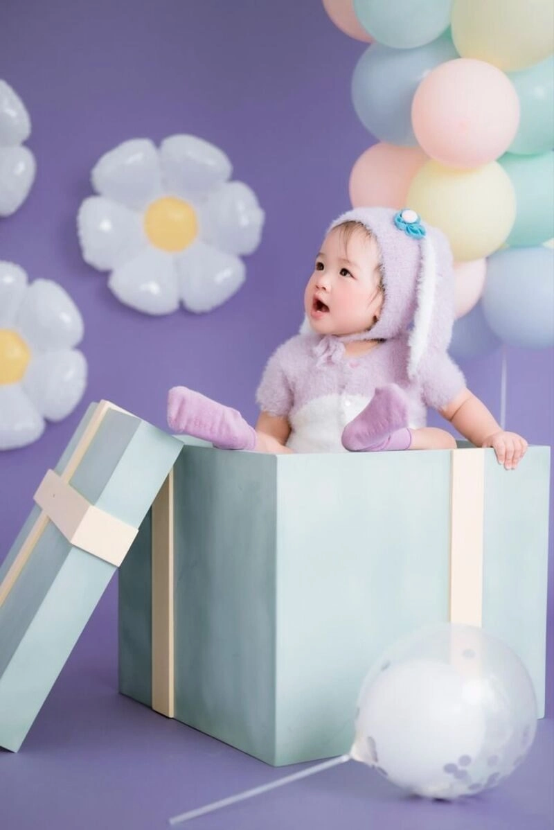 concept chụp ảnh cho be gái 1 tuổi