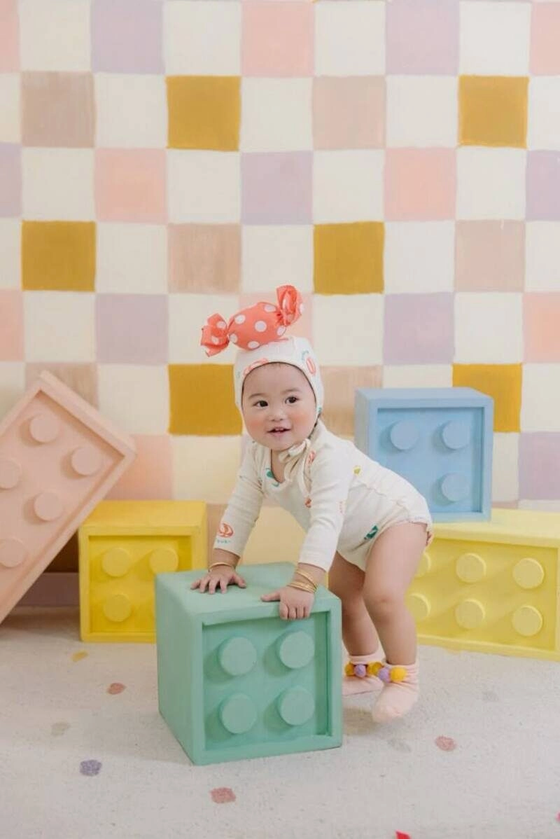 concept chụp ảnh cho be gái 1 tuổi