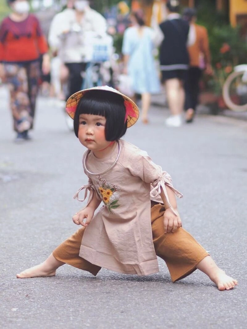 concept chụp ảnh cho be gái 1 tuổi