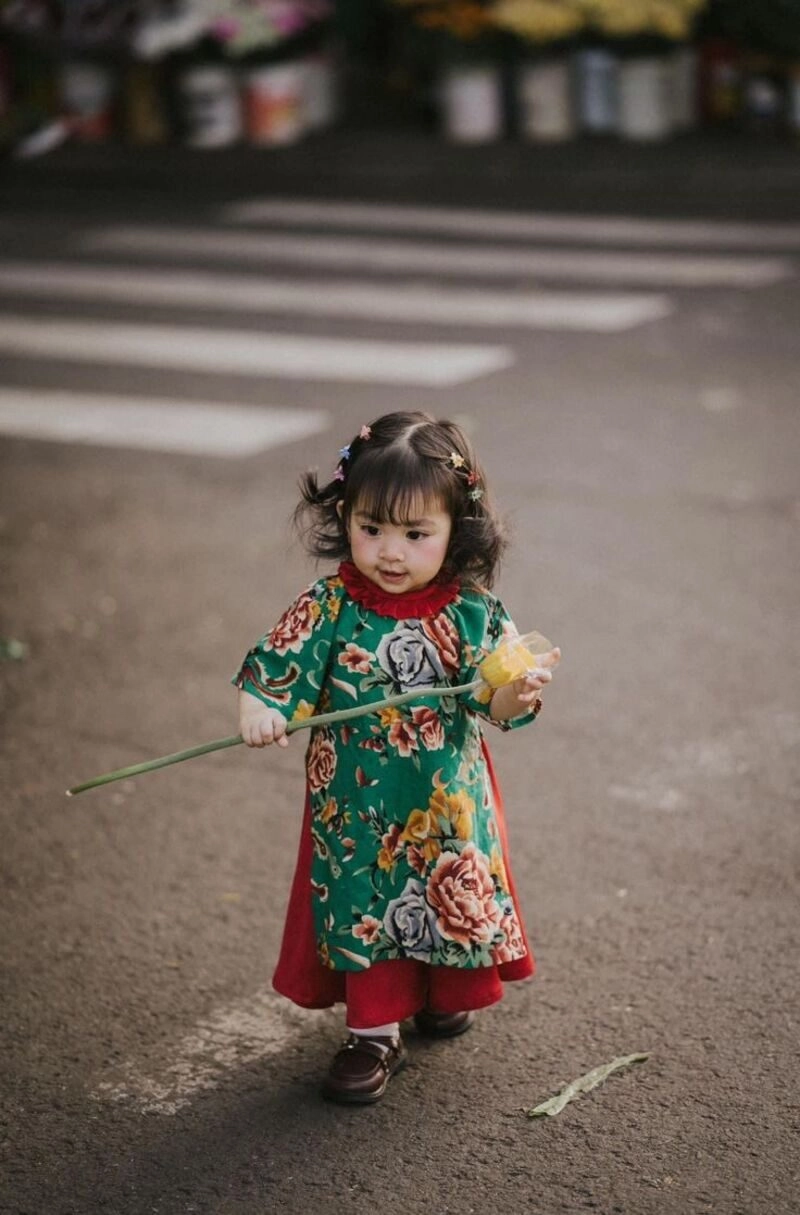 concept chụp ảnh cho be gái 1 tuổi