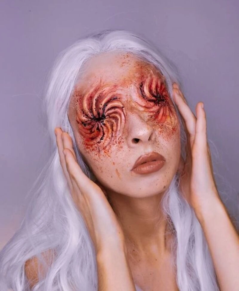 hình ảnh ảo giác cô gái