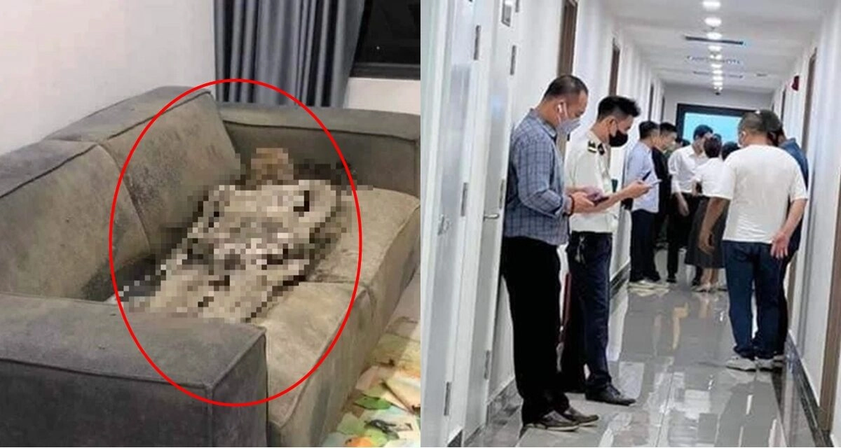 Đáng sợ 20 hình ảnh cô gái chết trên sofa gây hoang mang