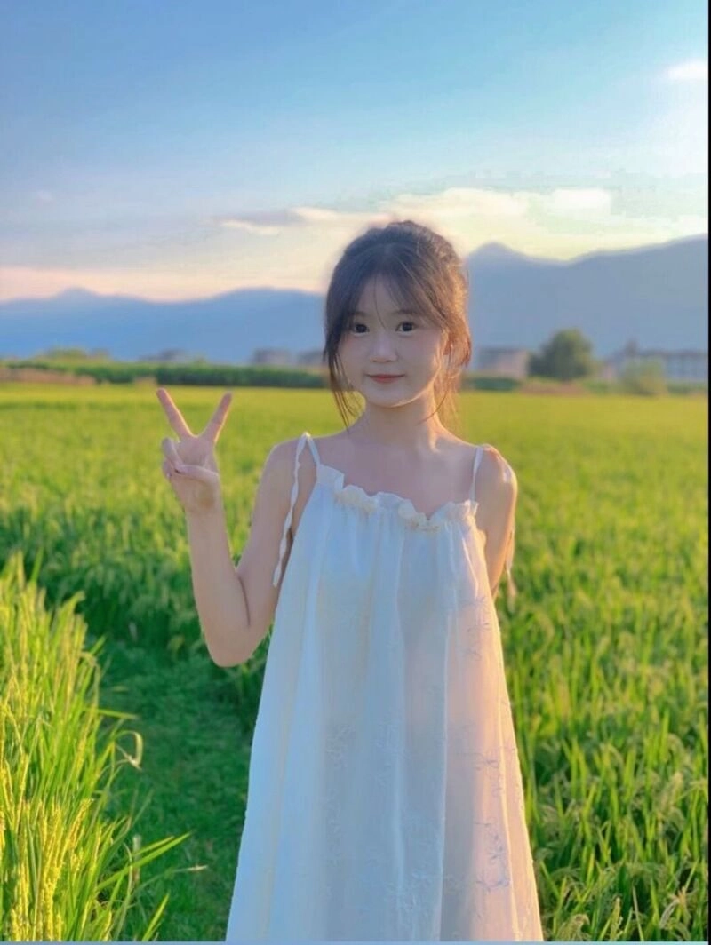 ảnh bé gái đáng yêu Trung Quốc