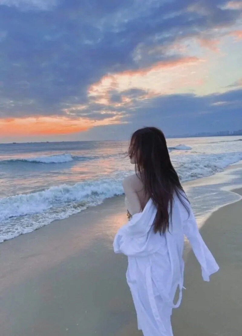 ảnh bóng lưng cô gái