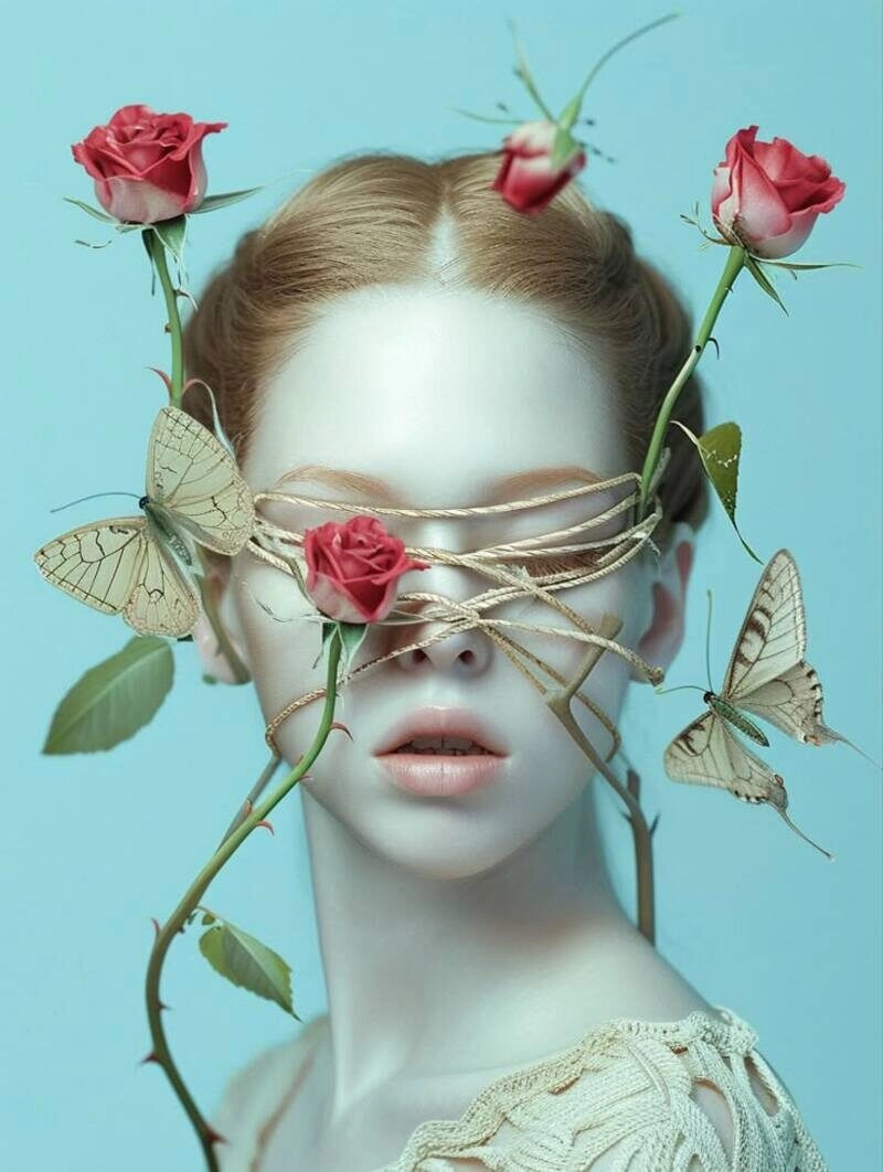 ảnh cô gái nghệ thuật