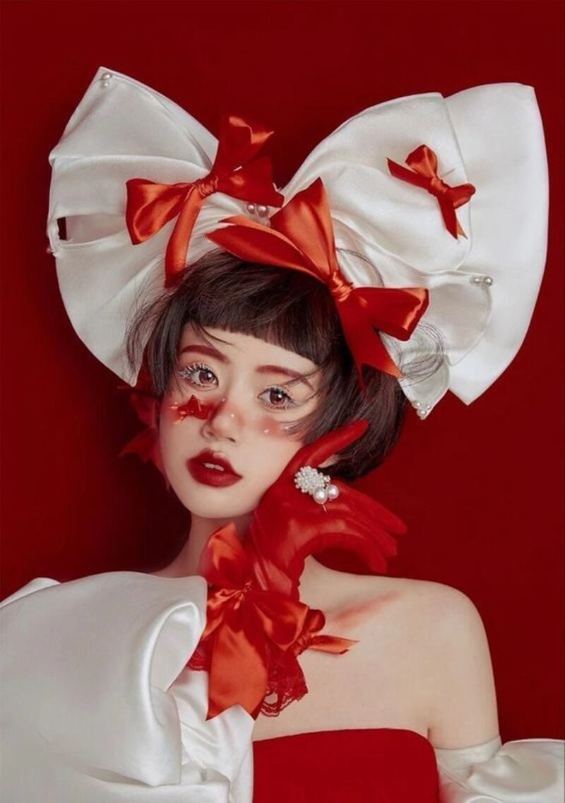 ảnh cô gái nghệ thuật