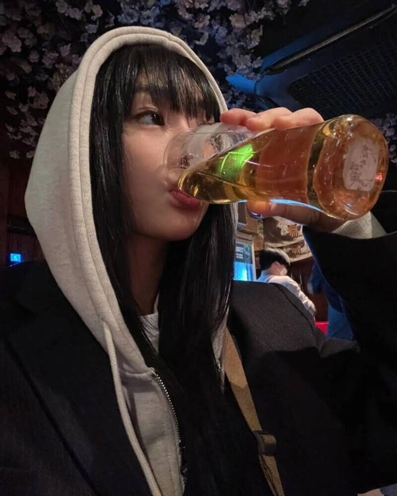 ảnh con gái nhậu say