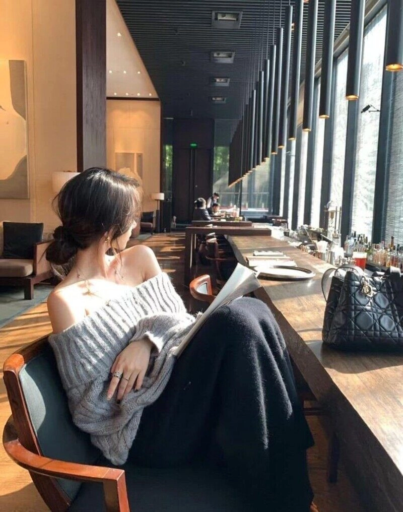 ảnh gái xinh búi tóc