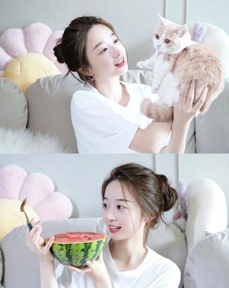 ảnh gái xinh búi tóc