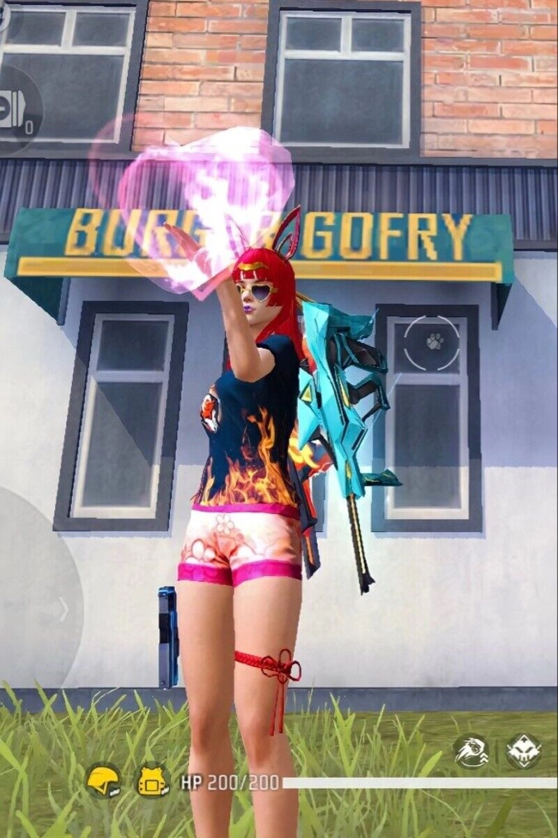 con gái ảnh ff thả tim