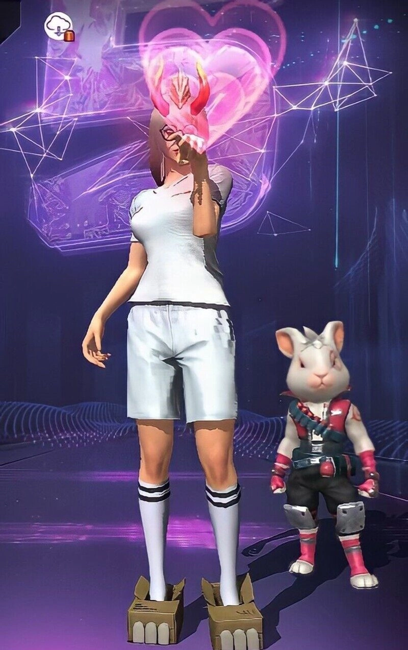 con gái ảnh ff thả tim