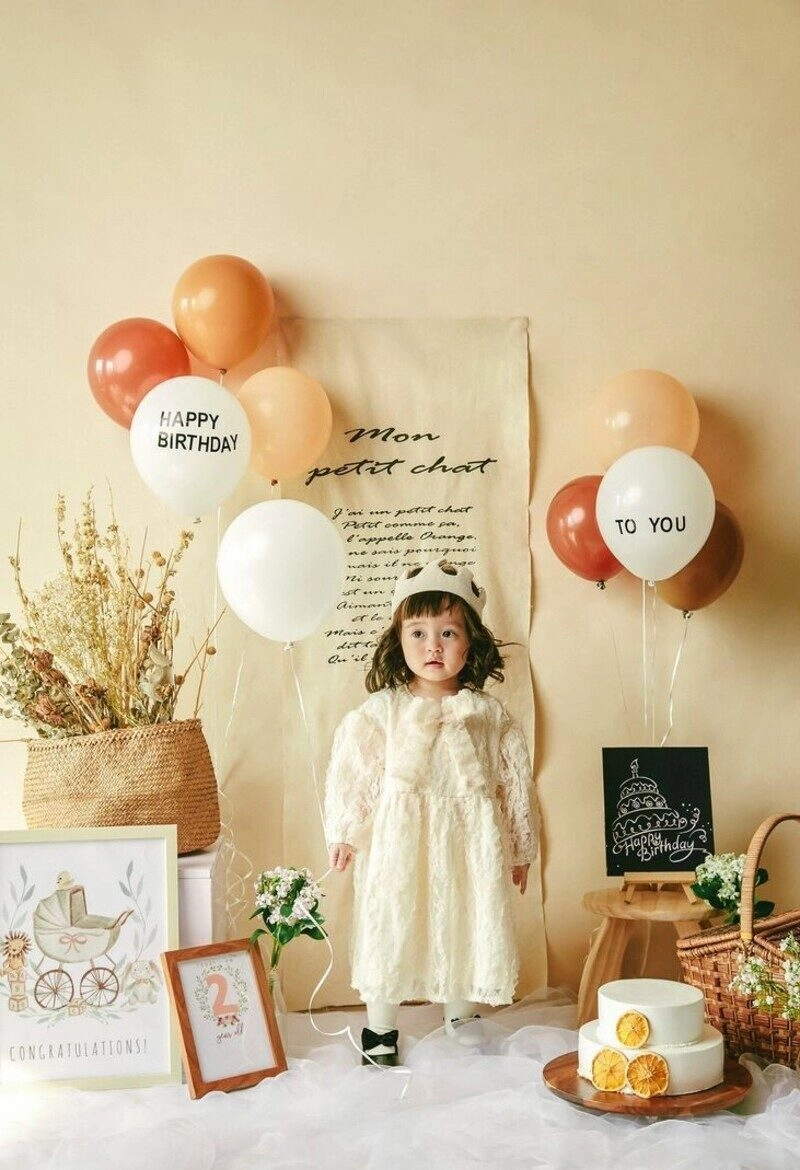 concept chụp ảnh sinh nhật cho bé gái