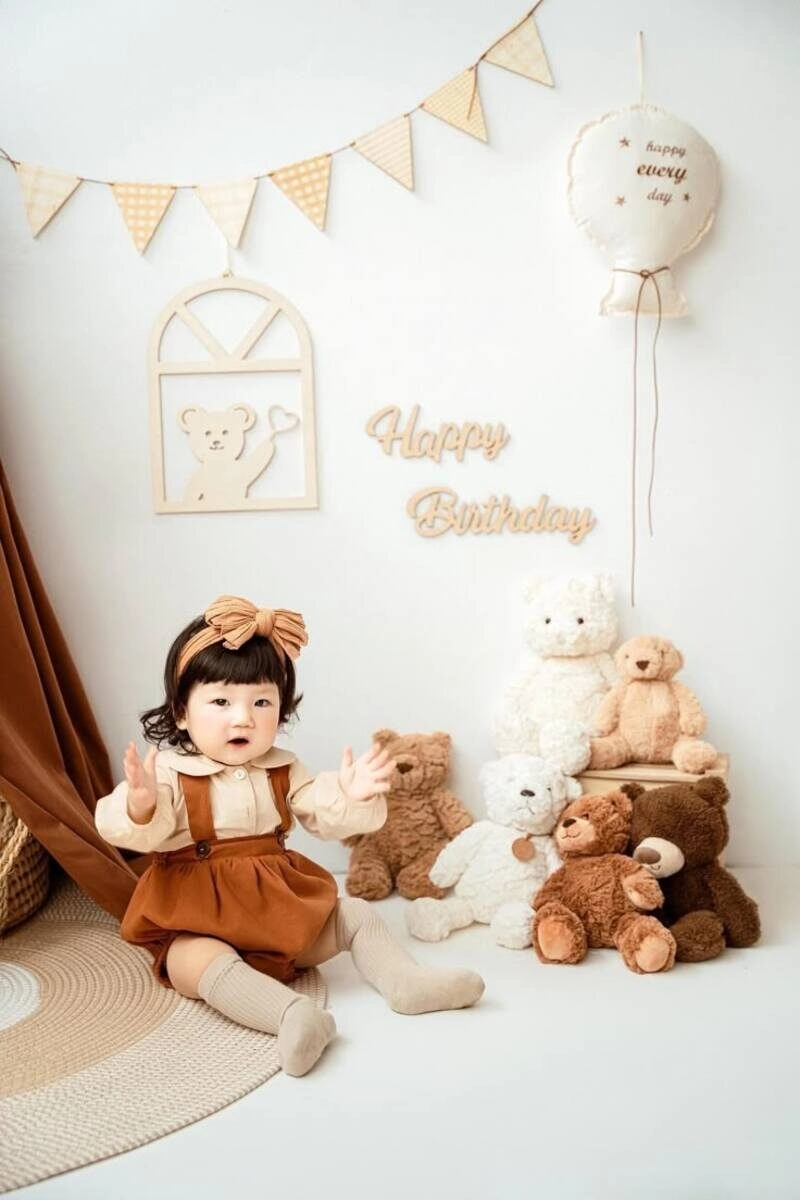 concept chụp ảnh sinh nhật cho bé gái